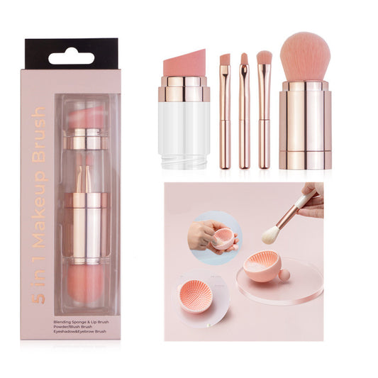 Nuvonna 5-in-1 Makeup Brush