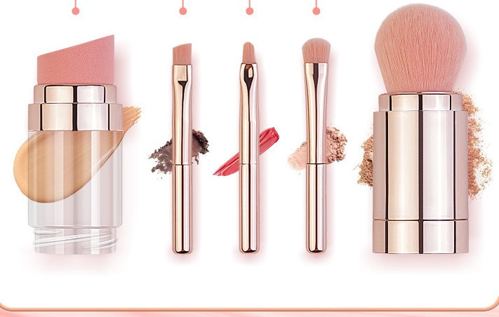 Nuvonna 5-in-1 Makeup Brush