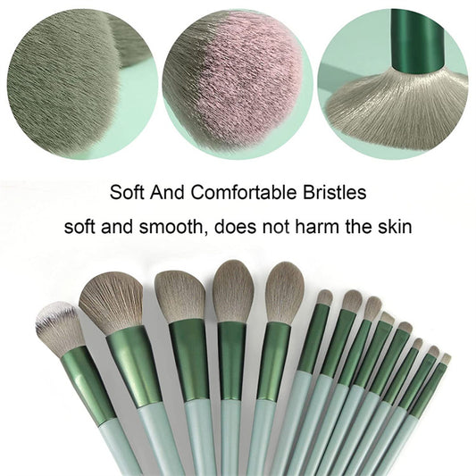 Nuvonna 13-Piece Makeup Brush Set